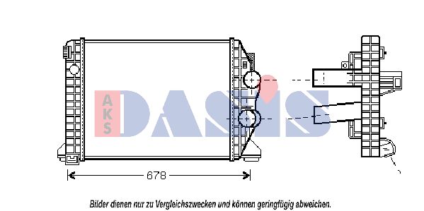 AKS DASIS Kompressoriõhu radiaator 137000N